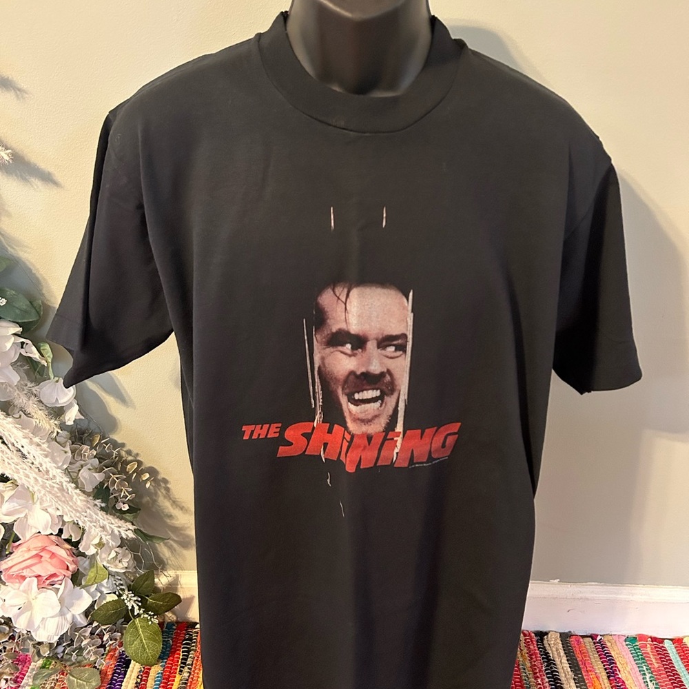 1991 The Shining Tee Shirt Horror Screen Stars 90s Vintage Single Stitch XL